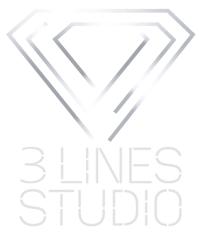 logo with name - 3 lines studio