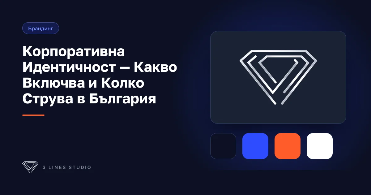 Корица на статията: Корпоративна Идентичност — Какво Включва и Колко Струва в България
