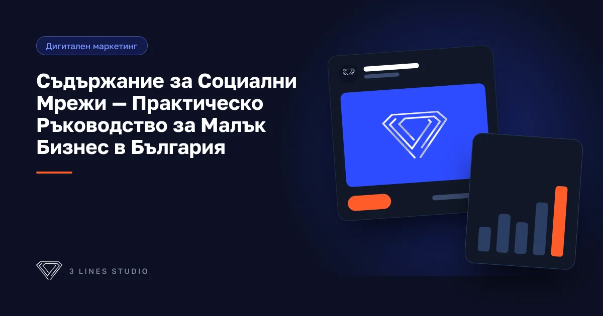 Стратегия за съдържание за социални мрежи — типове постове и контент план за малък бизнес