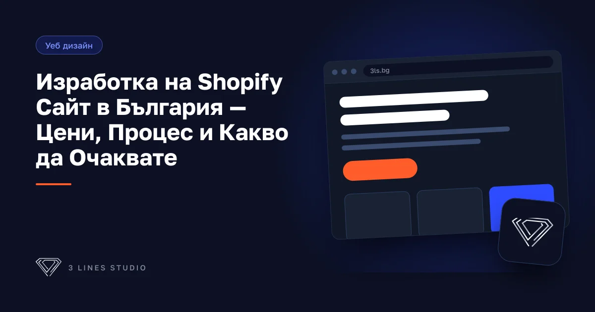 Изработка на Shopify сайт в България — стъпки от бриф до пуск на онлайн магазин